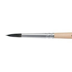 2F10 - Round brush from imitation squirrel