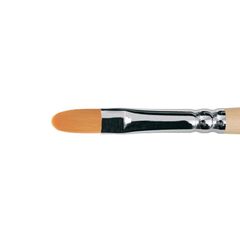 1232 - Oval brush from soft synthetic