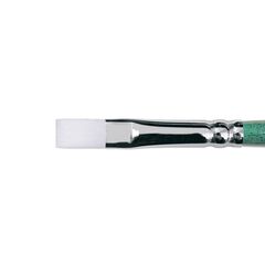 1P2G - ​Flat brush from pearl-white synthetic
