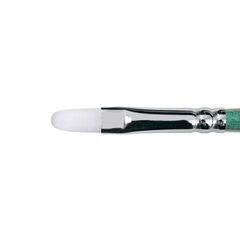 1P3G - ​Oval brush from pearl-white synthetic
