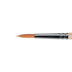 1212 - Round synthetic brush with long handle