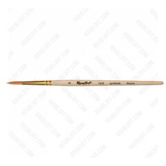 1310 - Round brush from stiff synthetic