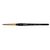 111F - Round brush from kolinsky hair