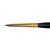 111F - Round brush from kolinsky hair