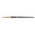 1315 - Round brush from stiff synthetic
