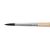 2F10 - Round brush from imitation squirrel