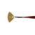 DK73R - Fan brush (kolinsky)
