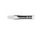1B22W - Flat brush from white synthetic