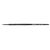 Aqua Black -  Round brush from squirrel imitation №4