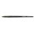 Aqua Black -  Round brush from squirrel imitation №8