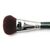 314 UniCorn - Oval brush from antibacterial synthetic "foundation"