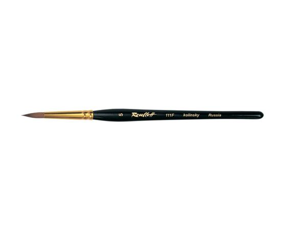 111F - Round brush from kolinsky hair