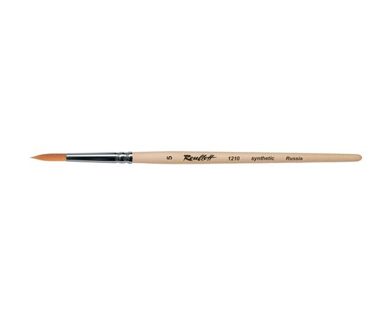 1210 - Round brush from soft synthetic