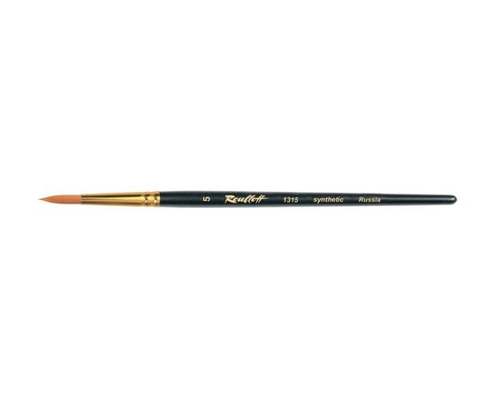 1315 - Round brush from stiff synthetic