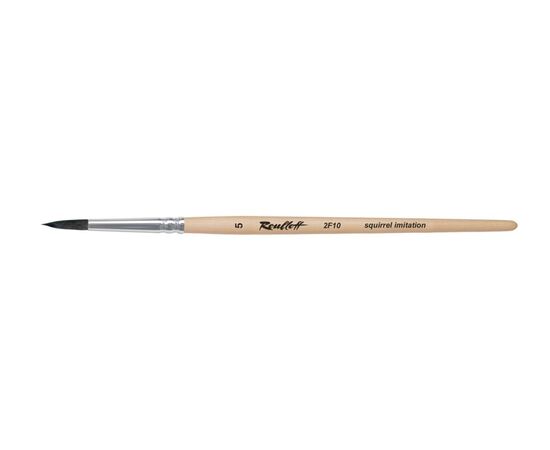 2F10 - Round brush from imitation squirrel