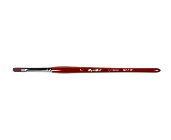 DCr33R - Oval synthetic gel brush