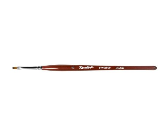DS33R - Oval synthetic brush