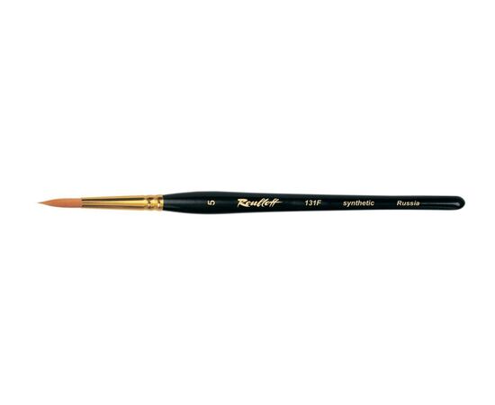 131F - Round brush from stiff synthetic