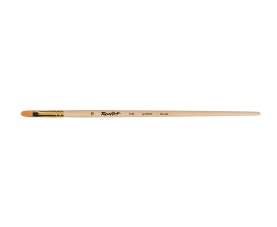 1332 - ​Oval brush from stiff synthetic