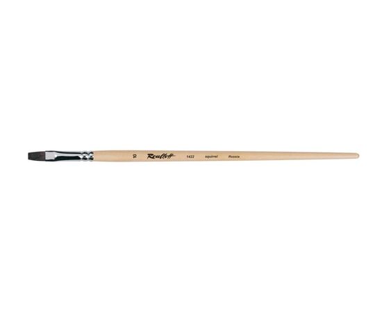 1422 - Flat squirrel brush